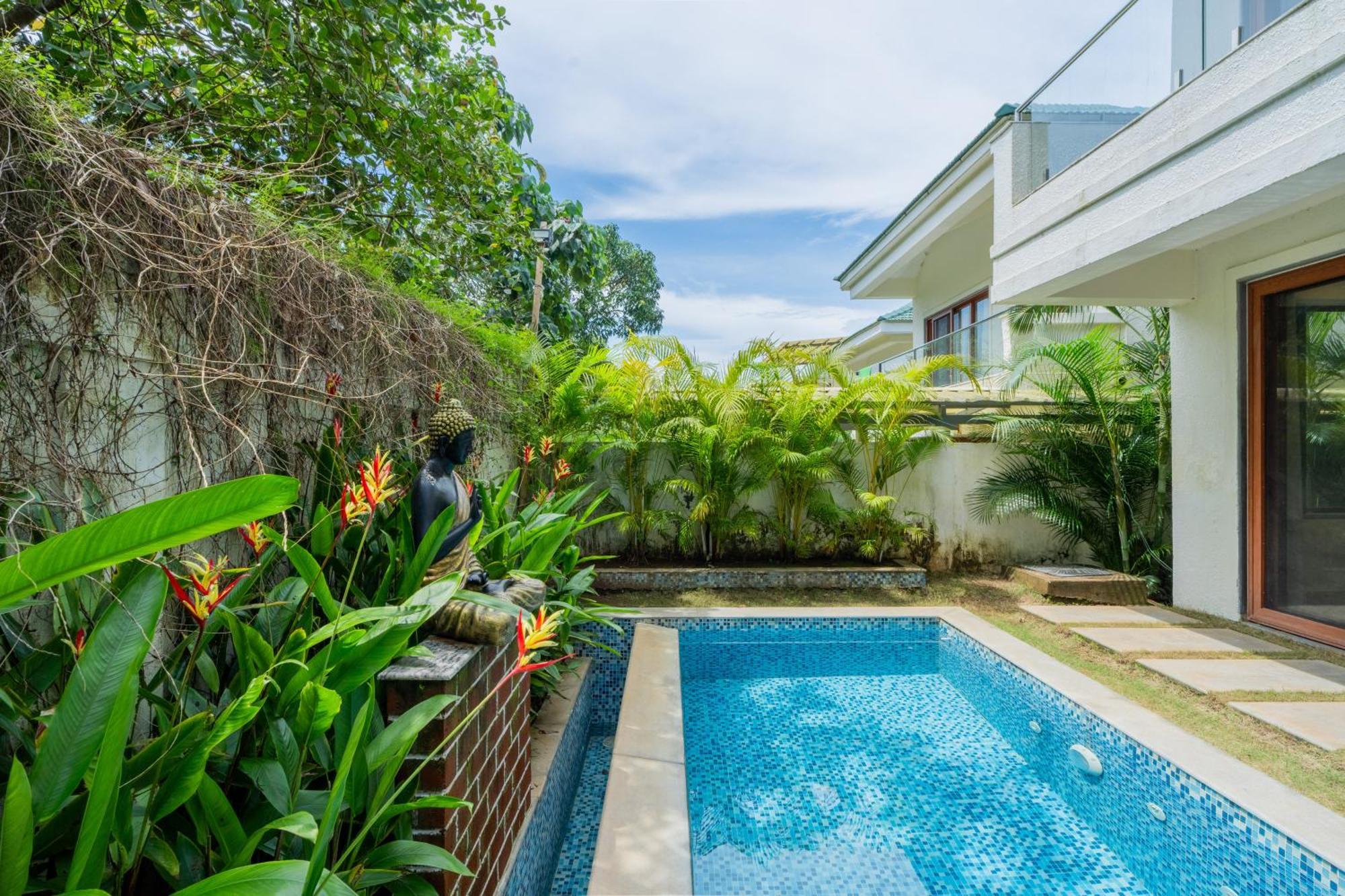 Elivaas 3 Bhk Pvt Pool & Bar - Villa Valerie Oxel Eksteriør bilde
