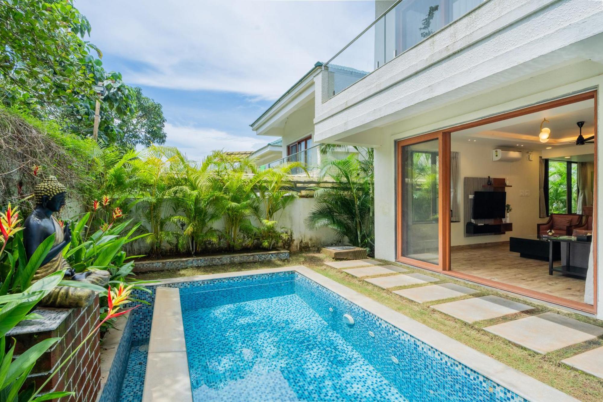 Elivaas 3 Bhk Pvt Pool & Bar - Villa Valerie Oxel Eksteriør bilde