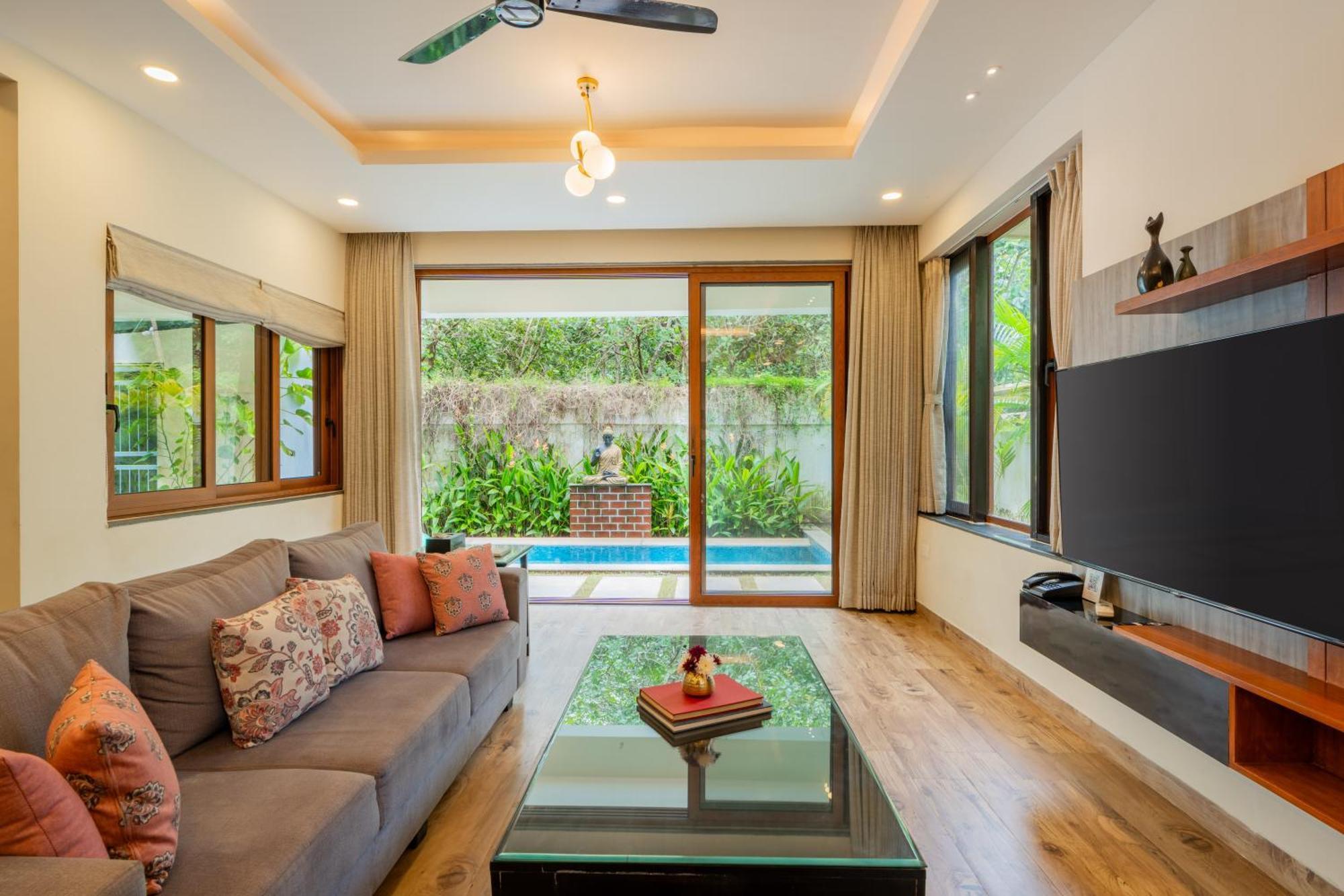 Elivaas 3 Bhk Pvt Pool & Bar - Villa Valerie Oxel Eksteriør bilde