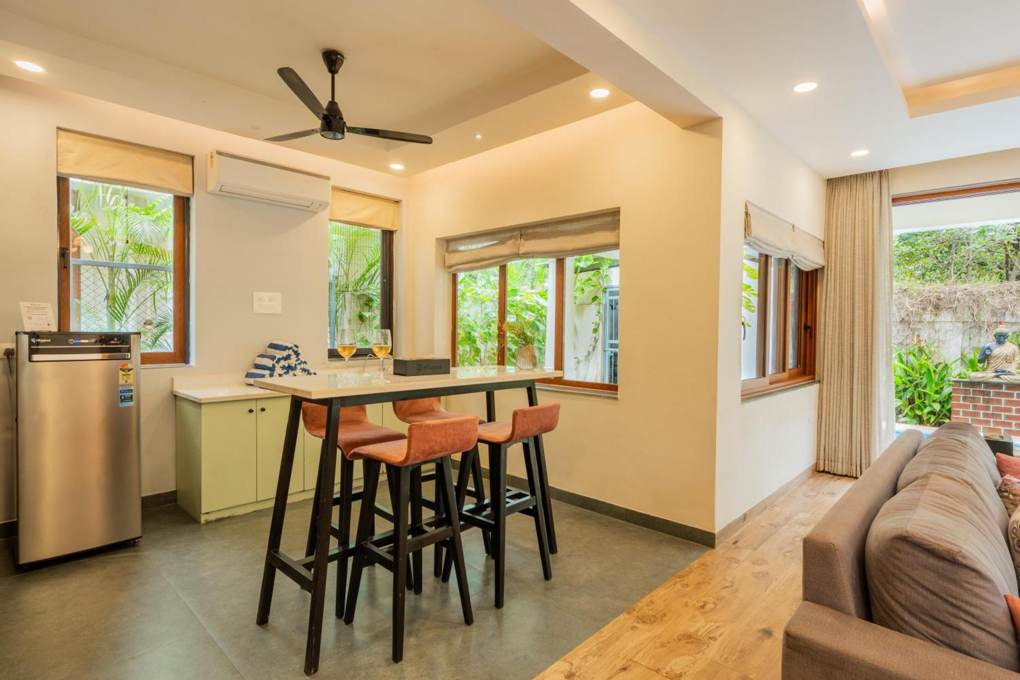 Elivaas 3 Bhk Pvt Pool & Bar - Villa Valerie Oxel Eksteriør bilde