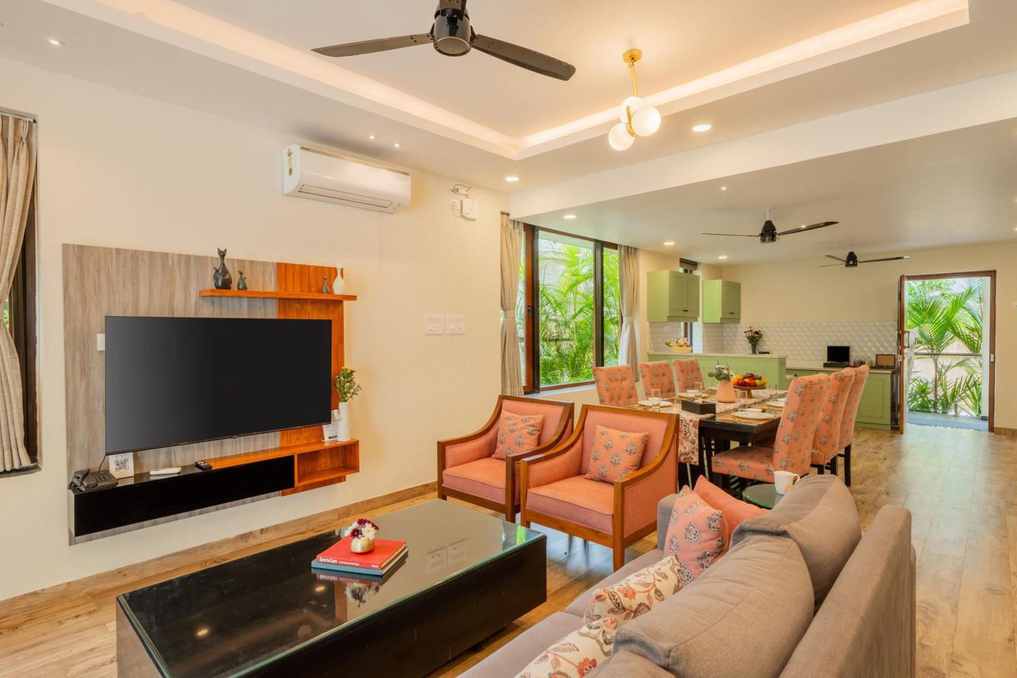 Elivaas 3 Bhk Pvt Pool & Bar - Villa Valerie Oxel Eksteriør bilde