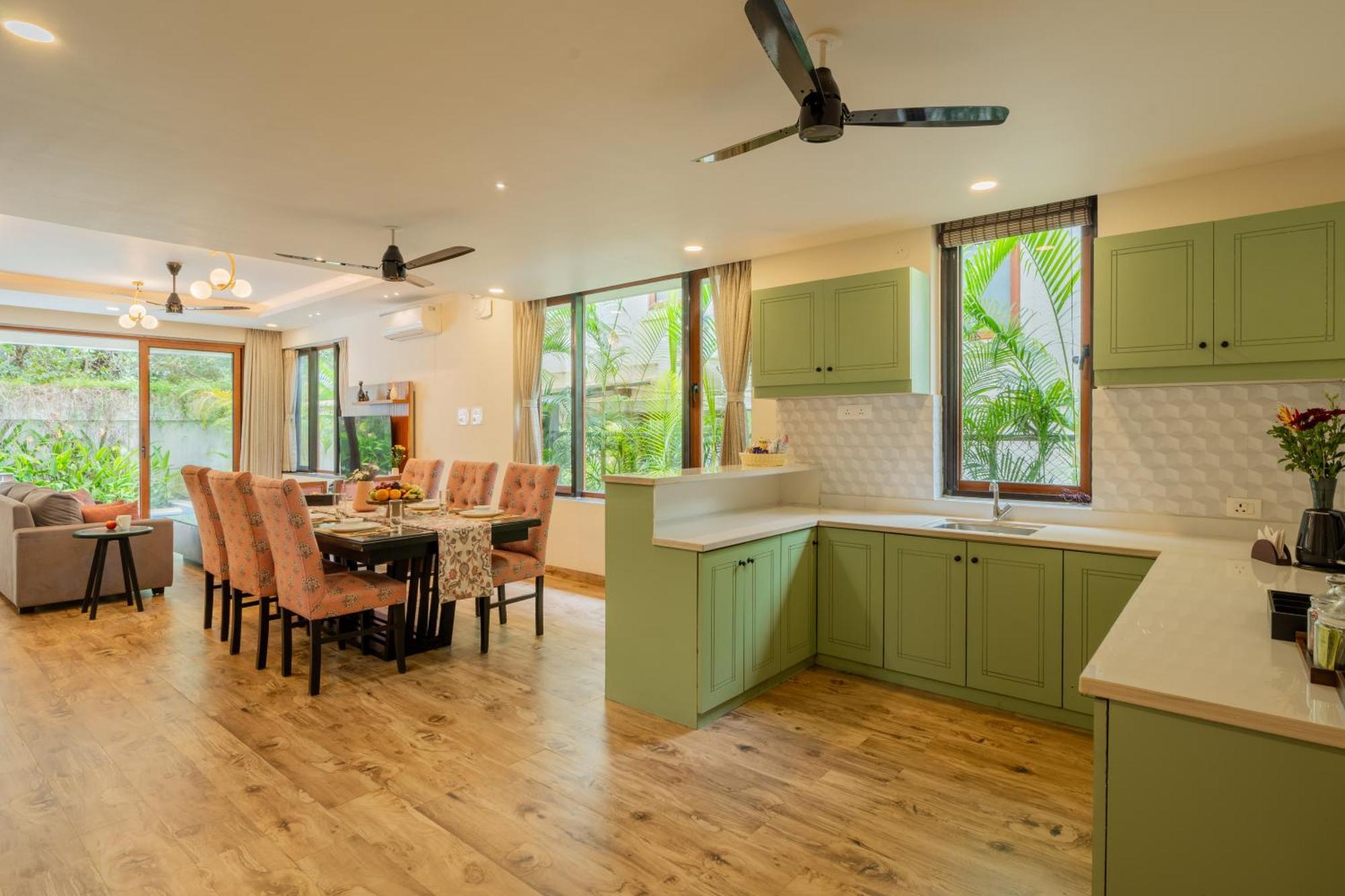 Elivaas 3 Bhk Pvt Pool & Bar - Villa Valerie Oxel Eksteriør bilde